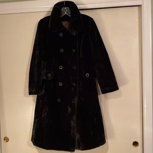 Vintage Borgazia for Saks Plush Faux Fur Coat